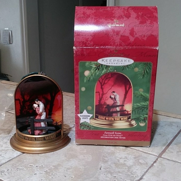 Gone with the Wind ornament farewell scene - Picture 1 of 6